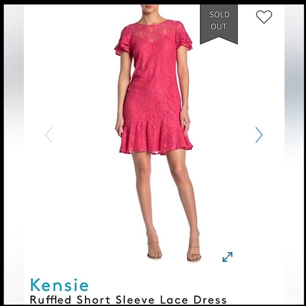NWT’s Kensie Illusion lace dress